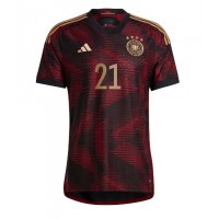 Fotballdrakt Herre Tyskland Ilkay Gundogan #21 Bortedrakt VM 2022 Kortermet